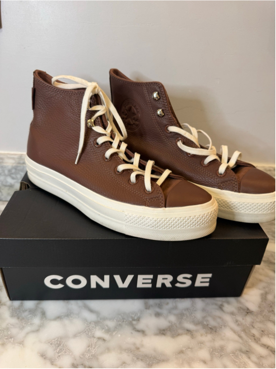 Converse Shoes - Converse Chuck Taylor All Star Lift Hi A10362C Bear Nap Leather Women’s 11